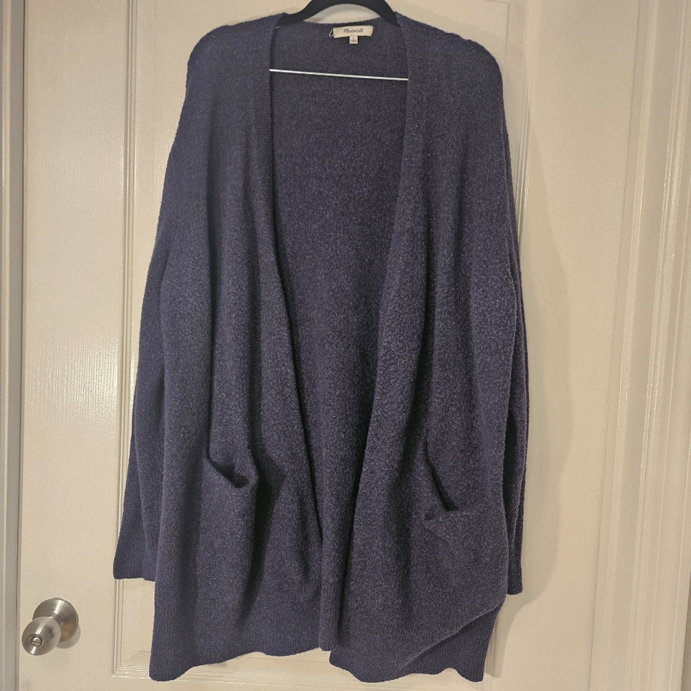 Madewell soft oversized Cardigan women's size L Large